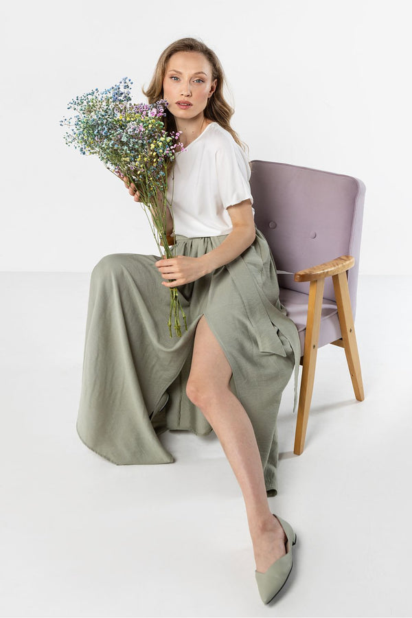 Long skirt awama alternate view